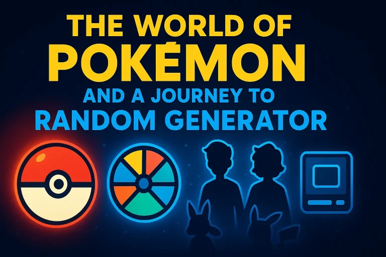 The World of Pokemon and a Journey to Random Generator